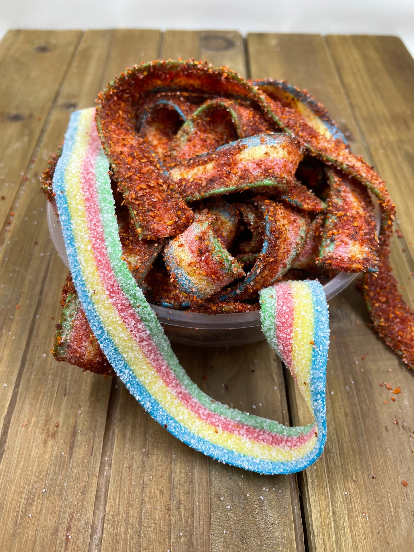 Rainbow Sour Belts Enchilados